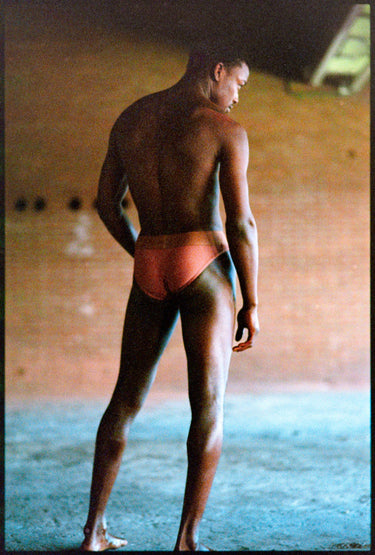 High-cut Classic Brief - Espresso with exquisite fabric binding, epitomising sophistication in men’s briefs.